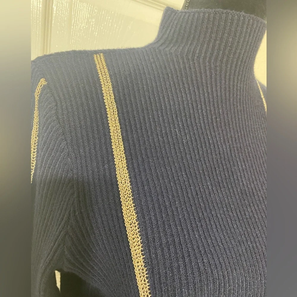 - Studio Park Blue women pullover sweater size L - Picture 3 of 8